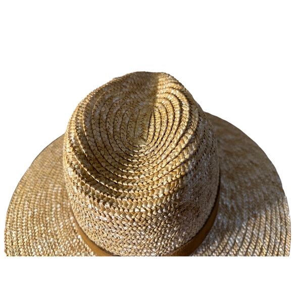 GiGi Straw Isla Fedora Hat NEW - Picture 5 of 10